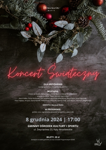 Koncert Świąteczny godzina 17:00